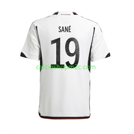 Germania Sane 19 Maglia Prima World Cup 2022 Manica Corta